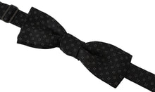 Load image into Gallery viewer, Dolce &amp; Gabbana Elegant Silk Black Bow Tie for Men
