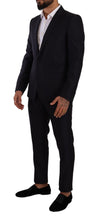 Load image into Gallery viewer, Dolce &amp; Gabbana Elegant Slim Fit Wool Silk Cashmere Men&#39;s Suit
