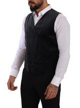 Load image into Gallery viewer, Dolce &amp; Gabbana Elegant Grey Double-Breasted Dress Vest
