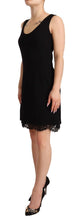 Load image into Gallery viewer, Dolce &amp; Gabbana Elegant Lace Detail Mini Dress in Black

