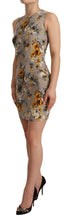 Load image into Gallery viewer, Dolce &amp; Gabbana Elegant Floral Sheath Mini Dress
