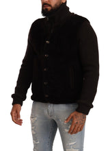 Load image into Gallery viewer, Dolce &amp; Gabbana Elegant Leather Bomber Jacket
