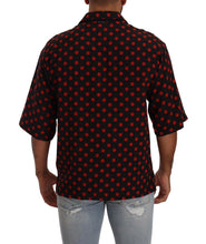 Load image into Gallery viewer, Dolce &amp; Gabbana Elegant Silk Polka Dots Button-Down Shirt
