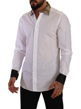 Load image into Gallery viewer, Dolce &amp; Gabbana Elegant Gold Cotton Dress Shirt
