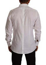 Load image into Gallery viewer, Dolce &amp; Gabbana Elegant White Cotton Dress Shirt - Slim Fit
