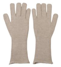 Load image into Gallery viewer, Dolce &amp; Gabbana Elegant Ivory Cashmere-Silk Blend Gloves
