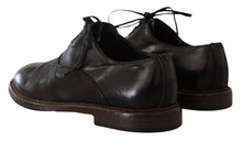 Load image into Gallery viewer, Dolce &amp; Gabbana Elegant Black Leather Derby Formal Shoes
