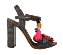 Load image into Gallery viewer, Dolce &amp; Gabbana Elegant Marina T-Strap Heels Sandals
