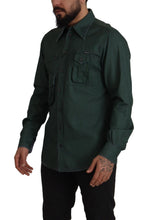 Load image into Gallery viewer, Dolce &amp; Gabbana Emerald Elegance Slim Fit Casual Shirt
