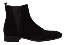 Load image into Gallery viewer, Dolce &amp; Gabbana Elegant Suede Leather Chelsea Boots
