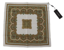 Load image into Gallery viewer, Dolce &amp; Gabbana Multicolor Patterned Square Handkerchief Scarf

