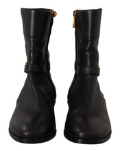 Load image into Gallery viewer, Dolce &amp; Gabbana Elegant Leather Biker Boots
