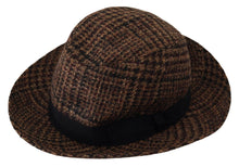 Load image into Gallery viewer, Dolce &amp; Gabbana Elegant Brown Fedora Hat - Winter Chic Accessory
