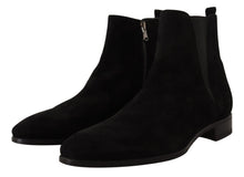 Load image into Gallery viewer, Dolce &amp; Gabbana Elegant Suede Leather Chelsea Boots
