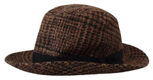 Load image into Gallery viewer, Dolce &amp; Gabbana Elegant Brown Fedora Hat - Winter Chic Accessory
