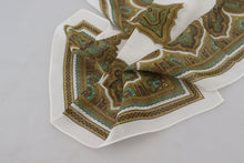 Load image into Gallery viewer, Dolce &amp; Gabbana Multicolor Patterned Square Handkerchief Scarf
