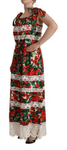 Load image into Gallery viewer, Dolce &amp; Gabbana Multicolor Floral Maxi Dress
