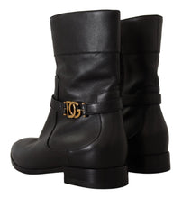 Load image into Gallery viewer, Dolce &amp; Gabbana Elegant Leather Biker Boots
