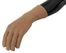 Load image into Gallery viewer, Dolce &amp; Gabbana Elegant Beige Cashmere Winter Gloves
