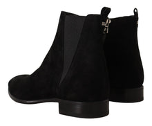 Load image into Gallery viewer, Dolce &amp; Gabbana Elegant Suede Leather Chelsea Boots
