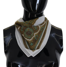 Load image into Gallery viewer, Dolce &amp; Gabbana Multicolor Patterned Square Handkerchief Scarf
