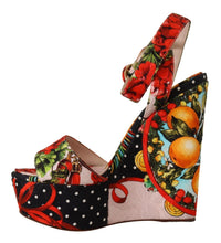 Load image into Gallery viewer, Dolce &amp; Gabbana Elevate Your Step in Multicolor Brocade Heels
