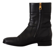 Load image into Gallery viewer, Dolce &amp; Gabbana Elegant Leather Biker Boots
