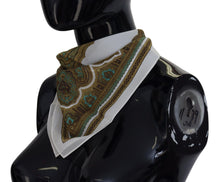 Load image into Gallery viewer, Dolce &amp; Gabbana Multicolor Patterned Square Handkerchief Scarf
