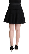 Load image into Gallery viewer, Dolce &amp; Gabbana Elegant Knitted A-Line Mini Skirt
