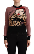 Load image into Gallery viewer, Dolce &amp; Gabbana Elegant Pink Cashmere Crewneck Sweater
