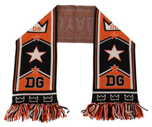 Load image into Gallery viewer, Dolce &amp; Gabbana Multicolor DG Logo Printed Men Neck Wrap Shawl Scarf
