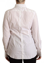 Load image into Gallery viewer, Dolce &amp; Gabbana Elegant White Cotton Collared Top
