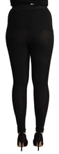 Load image into Gallery viewer, Dolce &amp; Gabbana Elegant High Waist Cashmere-Silk Tights Pants
