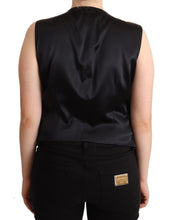 Load image into Gallery viewer, Dolce &amp; Gabbana Chic Buttoned Black Waistcoat
