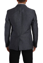Load image into Gallery viewer, Dolce &amp; Gabbana Elegant Slim Fit Two-Button Blue Blazer
