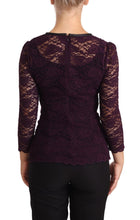 Load image into Gallery viewer, Dolce &amp; Gabbana Elegant Sheer Lace Long Sleeve Blouse
