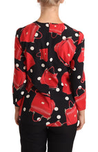 Load image into Gallery viewer, Dolce &amp; Gabbana Elegant Sicily Bag Print Blouse
