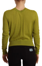 Load image into Gallery viewer, Dolce &amp; Gabbana Apple Green Cashmere Cardigan - Luxe Comfort
