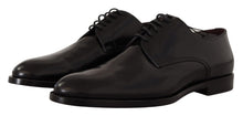 Load image into Gallery viewer, Dolce &amp; Gabbana Black Leather Lace Up Formal Derby Shoes
