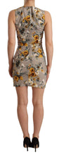 Load image into Gallery viewer, Dolce &amp; Gabbana Elegant Floral Sheath Mini Dress
