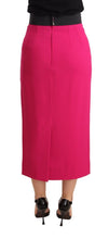 Load image into Gallery viewer, Dolce &amp; Gabbana Elegant High-Waisted Pencil Skirt in Pink
