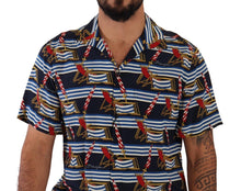 Load image into Gallery viewer, Dolce &amp; Gabbana Exquisite Silk Casual Button-Down Shirt
