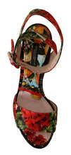 Load image into Gallery viewer, Dolce &amp; Gabbana Elevate Your Step in Multicolor Brocade Heels
