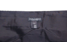 Load image into Gallery viewer, Dolce &amp; Gabbana Elegant Black Silk Polka Dot Cummerbund
