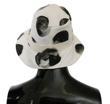 Load image into Gallery viewer, Dolce &amp; Gabbana White Cotton Big Polka Dot Pattern Bucket Hat
