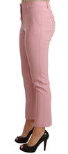 Load image into Gallery viewer, Dolce &amp; Gabbana Elegant Pink Virgin Wool Cropped Trousers
