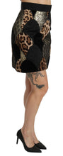 Load image into Gallery viewer, Dolce &amp; Gabbana High-Waisted Leopard Print Skirt
