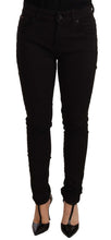 Load image into Gallery viewer, Dolce &amp; Gabbana Chic Black Mid-Waist Skinny Denim Jeans
