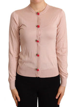 Load image into Gallery viewer, Dolce &amp; Gabbana Elegant Silk Pink Cardigan
