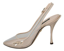 Load image into Gallery viewer, Dolce &amp; Gabbana Elegant Nude Beige Slingback Heels
